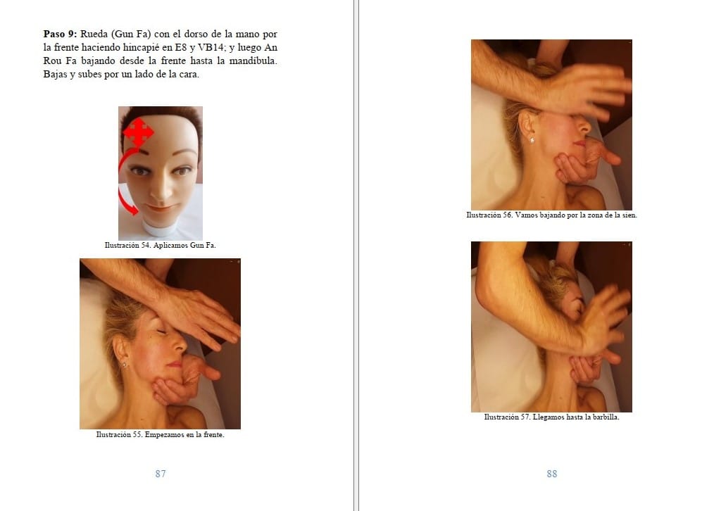 Aprende paso a paso a hacer acupuntura facial.