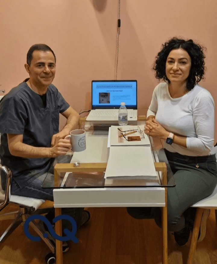 Curso Avanzado de Acupuntura Estética Facial en Bilbao en la modalidad profesor-alumna, face to face.