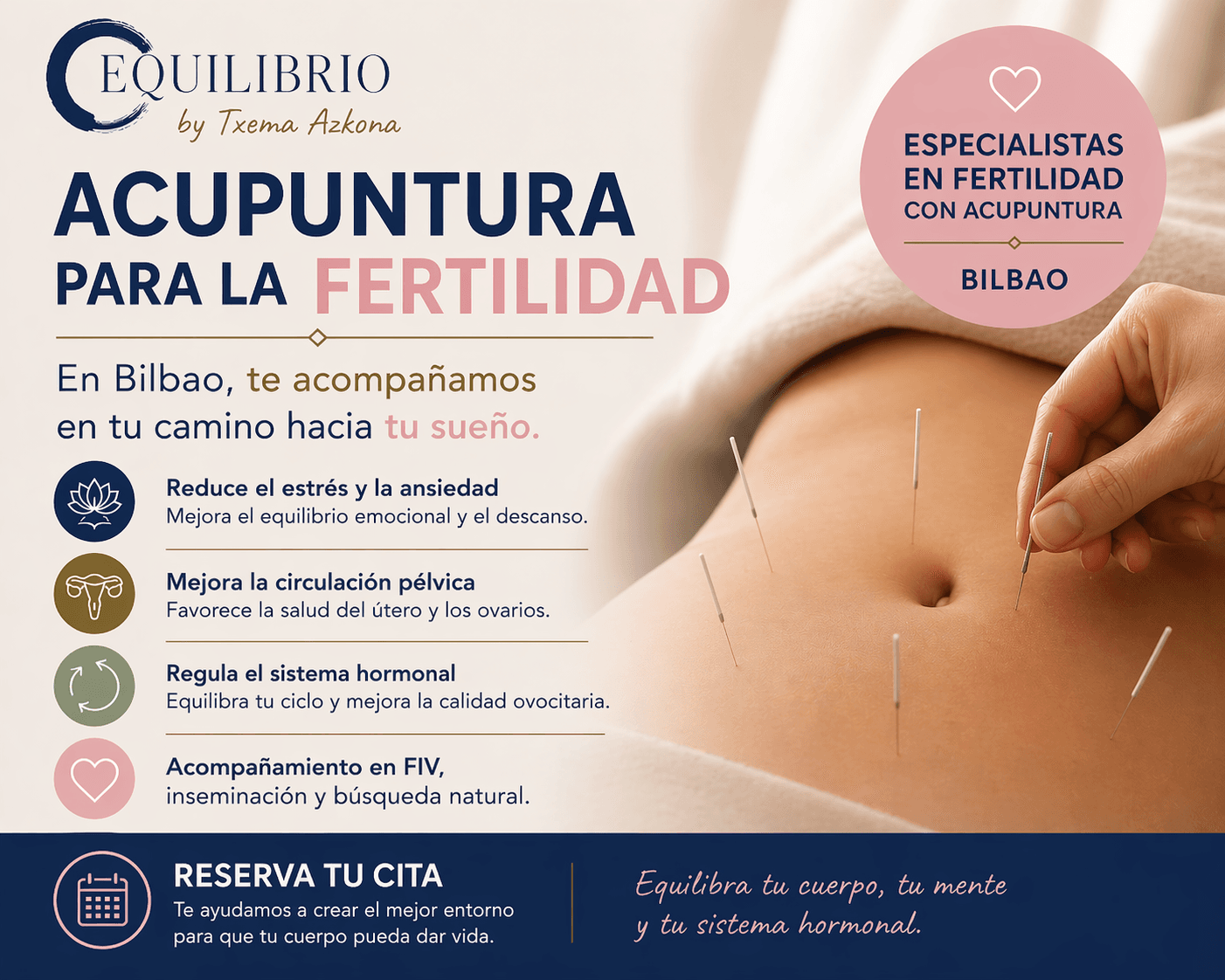 Acupuntura para la fertilidad en Bilbao